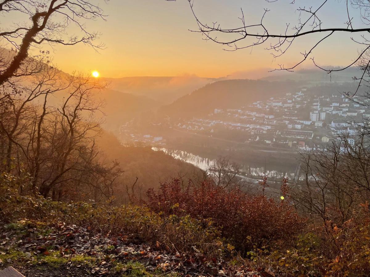 Ferienwohnung Bei Bad Ems Im Lahntal Fachbach Dış mekan fotoğraf